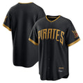 P.Pirates ## Pirates Blank Player Black 2026 City Connect Home Limited Stitched Jerseys