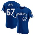 KC.Royals #67 Seth Lugo Player Royal Limited Elite Home Gdoa Stitched Jerseys