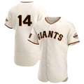 SF.Giants #14 Patrick Bailey Player Cream Home Limited Elite Stitched Jerseys