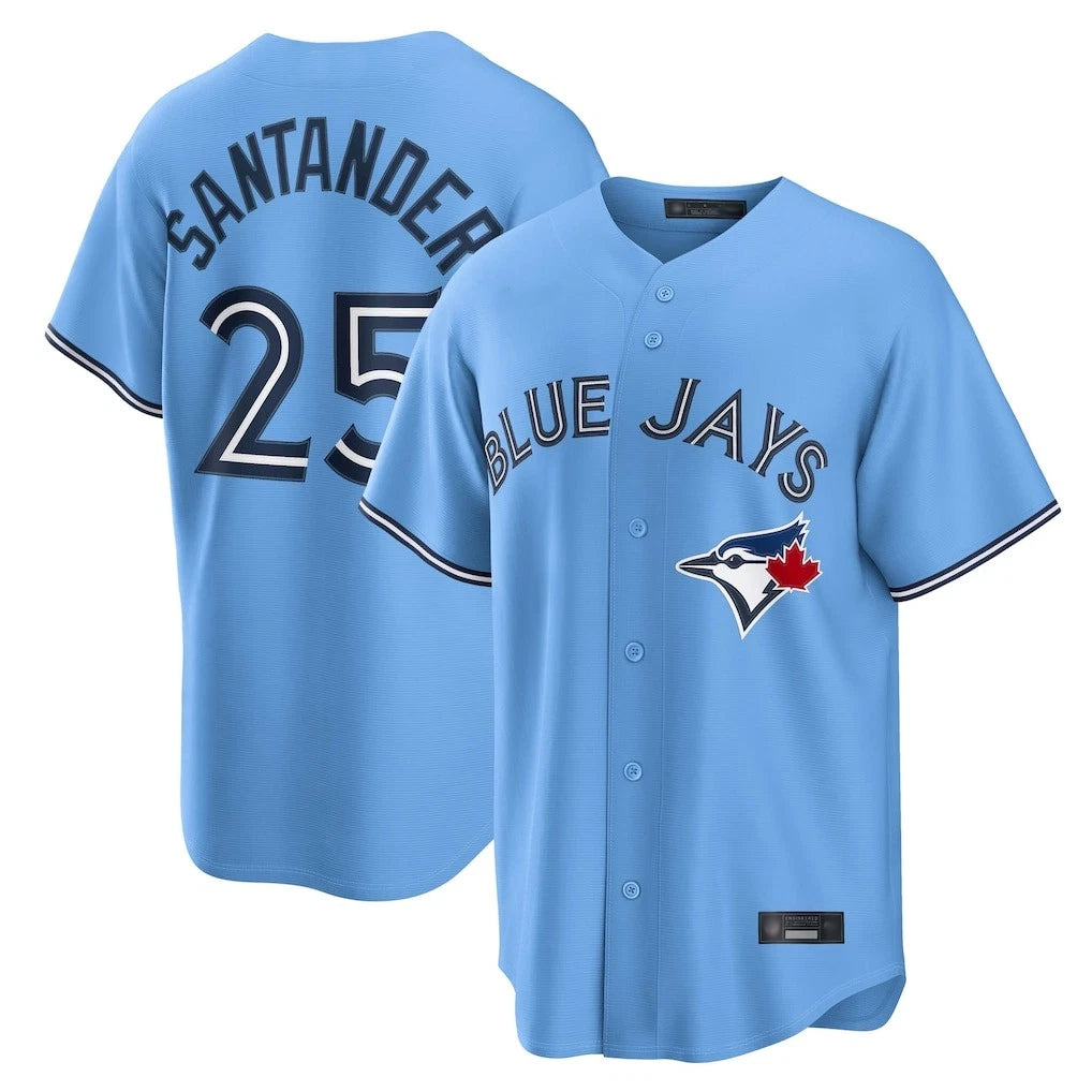 T.Blue Jays #25 Anthony Santander Player Blue Home Limited Stitched Jerseys