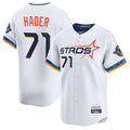 H.Astros #71 Josh Hader Player White City Connect Limited Home Gdoa Stitched Jerseys