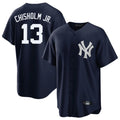 NY.Yankees #13 Jazz Chisholm Jr Player Navy Game Stitched Jerseys