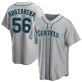 S.Mariners #56 Randy Arozarena Player Gray Home Game Stitched Jerseys