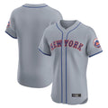 NY.Mets ## Mets Blank Player Gray Road Limited Elite Home Stitched Jerseys