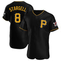 P.Pirates #8 Willie Stargell Player Black Alternate 2025 Home Limited Elite Stitched Jerseys