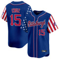 P.Pirates #15 Oneil Cruz Player Royal 2025 Independence Day Vapor Premier Limited Stitched Jerseys