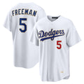 LA.Dodgers #5 Freddie Freeman Player Gold White 2026 Collection Stadium Limited Gdoa Stitched Jerseys