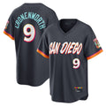 S.Diego Padres #9 Jake Cronenworth Player Obsidian 2026 City Connect Home Limited T-shirt Gdoa Stitched Jerseys