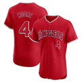 LA.Angels #4 Christian Moore Player Red Home Limited Elite Gdoa Stitched Jerseys