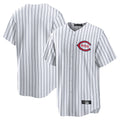 C.Reds ## Red Blank Player White Stripe Field of Dreams Game Home Gdoa Stitched Jerseys