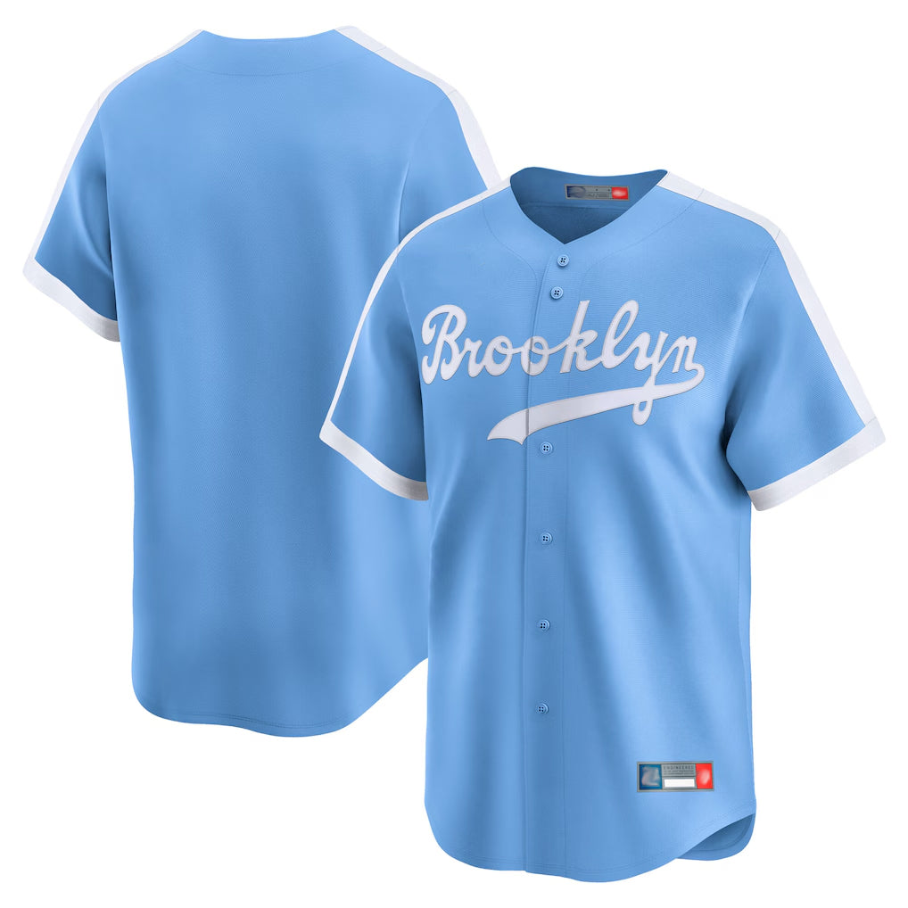 LA.Dodgers ## Dodgers Blank Player Light Blue Cooperstown Collection Limited Gdoa Stitched Jerseys