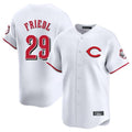 C.Reds #29 TJ Friedl Player White Limited Home Gdoa Stitched Jerseys