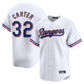T.Rangers #32 Evan Carter Player Gold Collection Limited Edition White Gdoa Stitched Jerseys