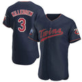 M.Twins #3 Harmon Killebrew Player Navy 60th Home Limited Elite Gdoa Stitched Jerseys