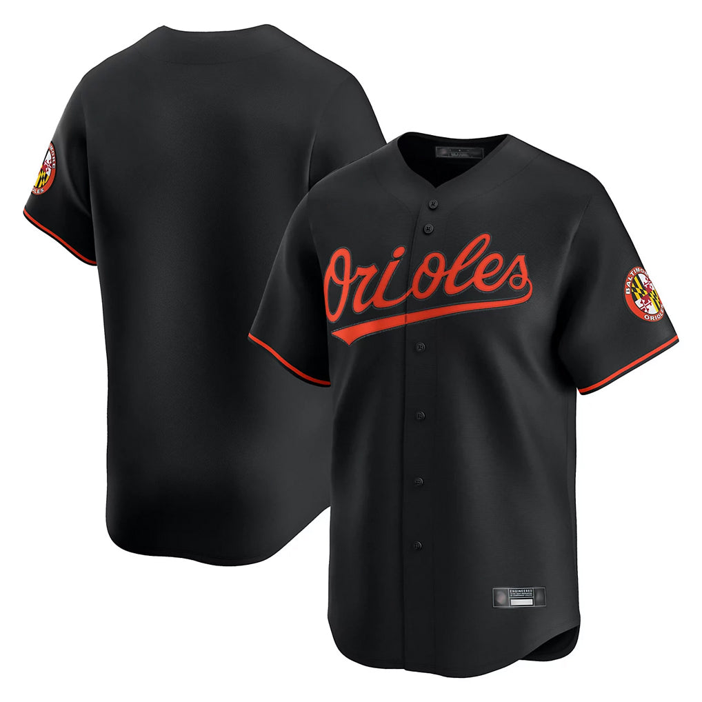 B.Orioles ## Orioles Blank Player Black Limited Home Game Gdoa Stitched Jerseys