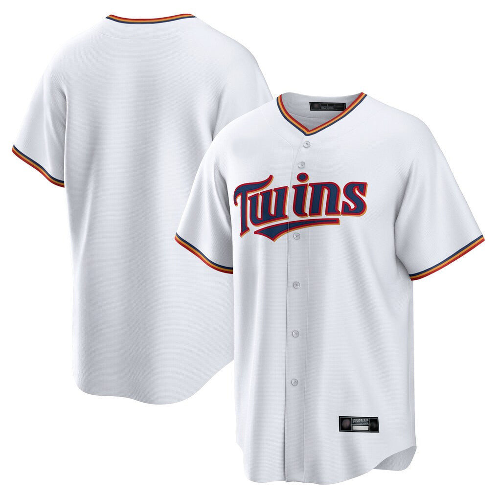 M.Twins ## Twins Blank Player White Game Home Gdoa Stitched Jerseys
