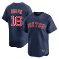 B.Red Sox #16 Jarren Duran Player Navy Limited Home Game Gdoa Stitched Jerseys