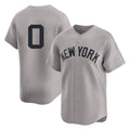 NY.Yankees #0 Marcus Stroman Player Gray Limited Stitched Jerseys
