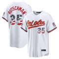 B.Orioles #35 Adley Rutschman Player White 2026 All-Star Edition Stars & Stripes Home Game Gdoa250Ys Stitched Jerseys