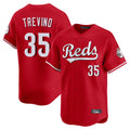 C.Reds #35 Jose Trevino Player Red Home Limited Gdoa Stitched Jerseys