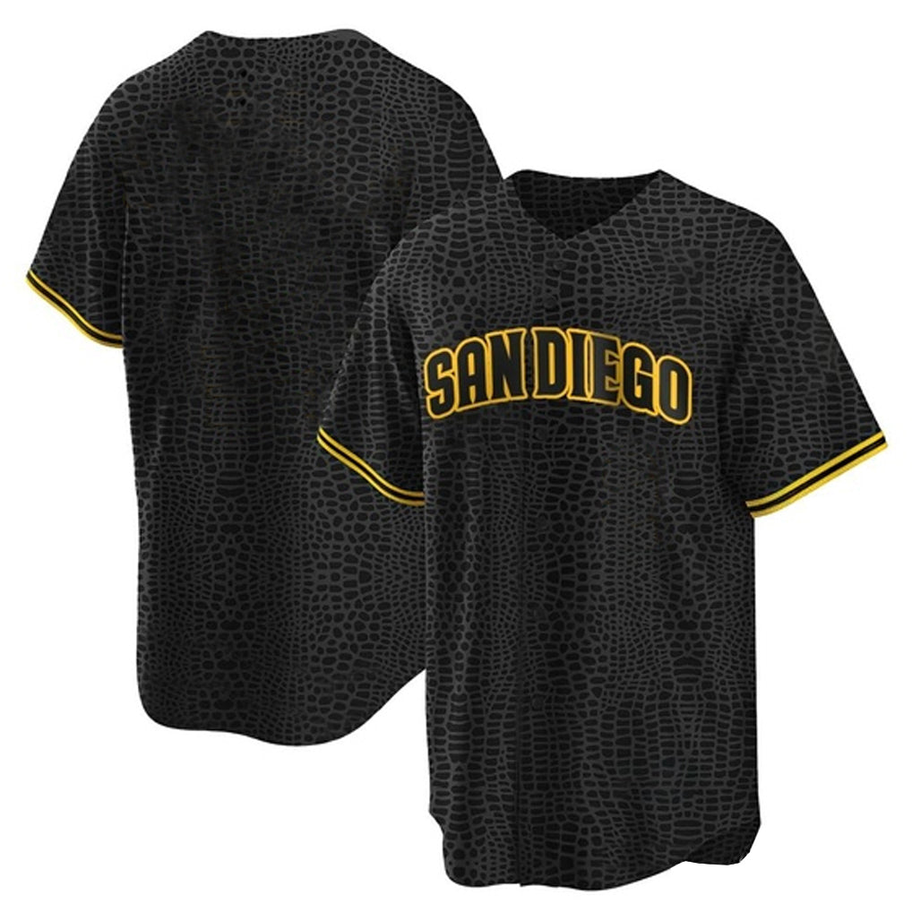 S.Diego Padres ## Diego Padres Blank Player Black Snake Skin City Home Game Gdoa Stitched Jerseys