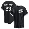 C.White Sox #23 Andrew Benintendi Player Black Spring Training Game Gdoa Stitched Jerseys