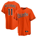 B.Orioles #11 Jordan Westburg Player Orange Home Game Gdoa Stitched Jerseys