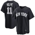 NY.Yankees #11 Anthony Volpe Player Navy Home Game Stitched Jerseys