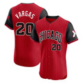C.White Sox #20 Miguel Vargas Player Red City Connect Limited Elite Home Gdoa Stitched Jerseys