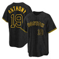 B.Red Sox #19 Roman Anthony Player Black Snake Skin City Home Game Gdoa Stitched Jerseys