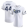 T.Bay Rays #44 Ryan Pepiot Player White Home Limited Elite Stitched Jerseys