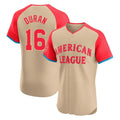 B.Red Sox #16 Jarren Duran Player Cream All-Star Short-Sleeved Limited Elite Home Game Gdoa Stitched Jerseys