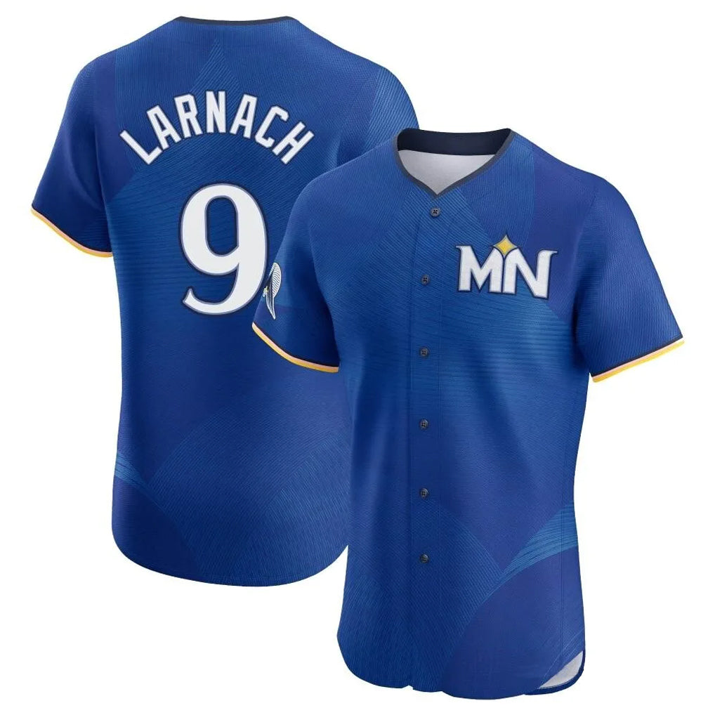 M.Twins #9 Trevor Larnach Player Royal City Connect Limited Elite Home Gdoa Stitched Jerseys