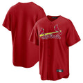 St. Louis Cardinals ## Cardinals Blank Player Red Home Game Gdoa Stitched Jerseys