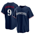 M.Twins #9 Trevor Larnach Player Navy Replica Alternate Home Gdoa Stitched Jerseys