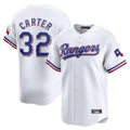 T.Rangers #32 Evan Carter Player White Home Limited Stitched Jerseys