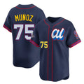S.Mariners #75 Andres Munoz Player Navy Limited American League All-Star Edition Stitched Jerseys