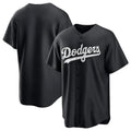 LA.Dodgers ## Dodgers Blank Player Black Pitch Fashion T-shirt Gdoa Stitched Jerseys