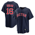 B.Red Sox #16 Jarren Duran Player Navy Home Game Gdoa Stitched Jerseys
