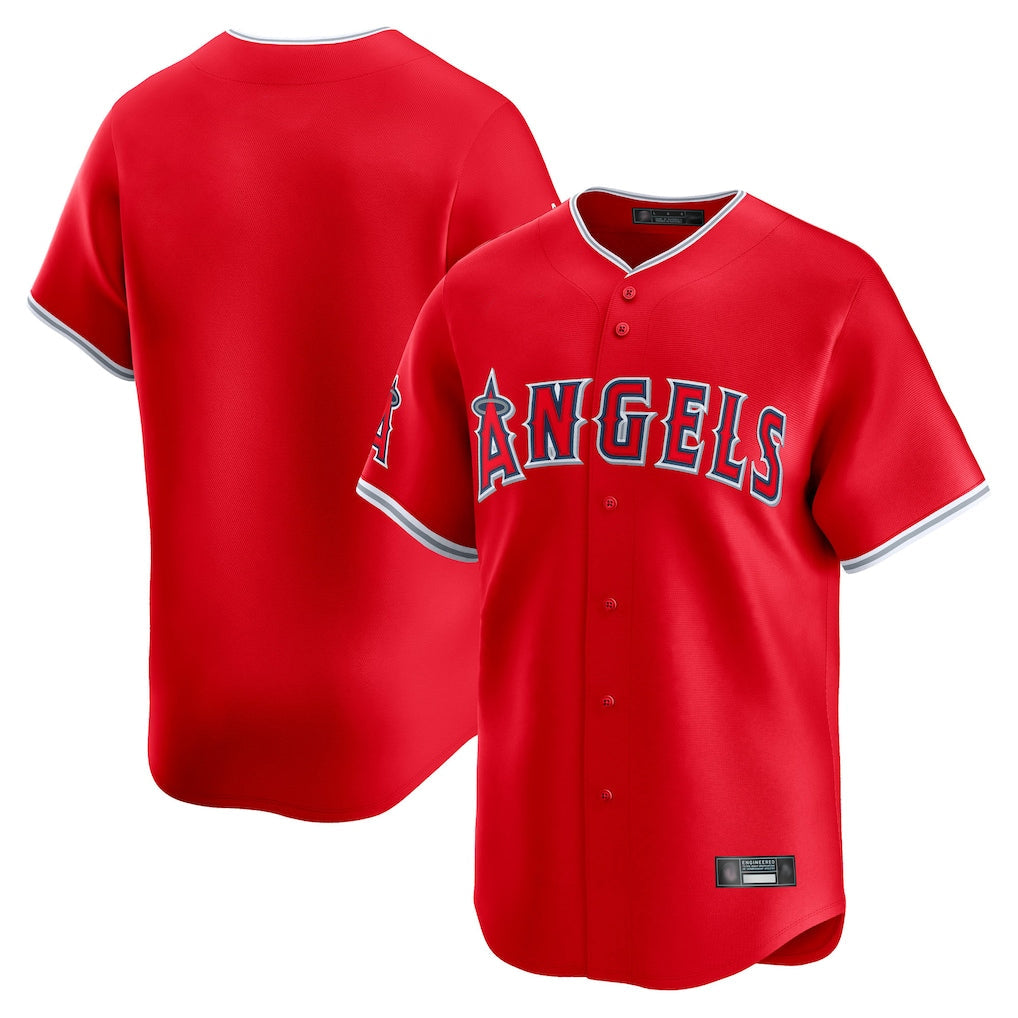 LA.Angels ## Angels Blank Player Red Home Limited Gdoa Stitched Jerseys