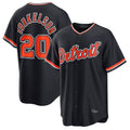 D.Tigers #20 Spencer Torkelson Player Navy Home Game Gdoa Stitched Jerseys