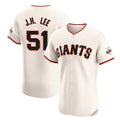 SF.Giants #51 Jung Hoo Lee Player Cream Home Limited Elite Stitched Jerseys