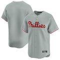 P.Phillies ## Phillies Blank Player Gray Home Limited Stitched Jerseys
