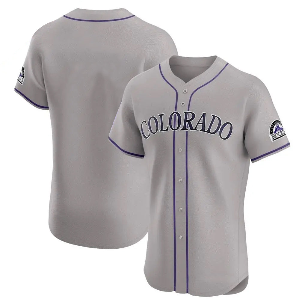 C.Rockies ## Rockies Blank Player Gray Limited Elite Home Gdoa Stitched Jerseys