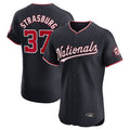 W.Nationals #37 Stephen Strasburg Player Navy Elite Stitched Jerseys