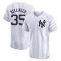 NY.Yankees #35 Cody Bellinger Player White Limited Elite Home Stitched Jerseys
