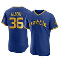 S.Mariners #36 Logan Gilbert Player Royal City Connect Home Limited Elite Gdoa Stitched Jerseys