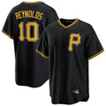 P.Pirates #10 Bryan Reynolds Player Black Alternate 2025 Home Game Gdoa Stitched Jerseys