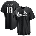 St. Louis Cardinals #18 Jordan Walker Player Black City Connect Home Limited Stitched Jerseys