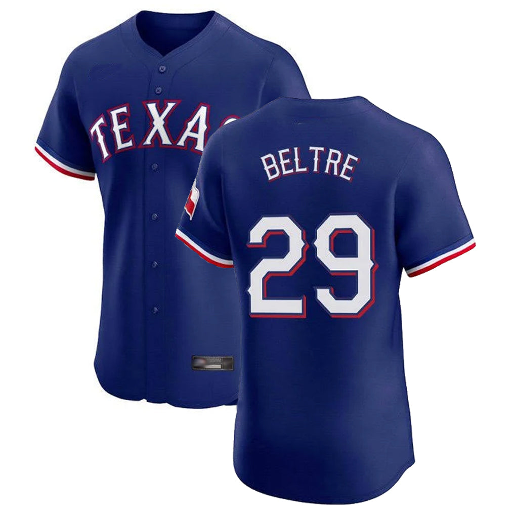 T.Rangers #29 Adrian Beltre Player Royal Home Limited Elite Stitched Jerseys
